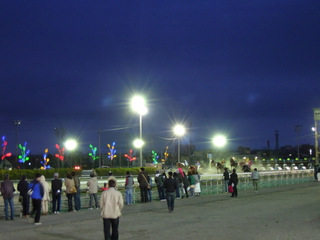 夜の帯広競馬場