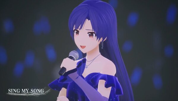 ミリオン・最上静香の持ち歌「SING MY SONG」が歌われる